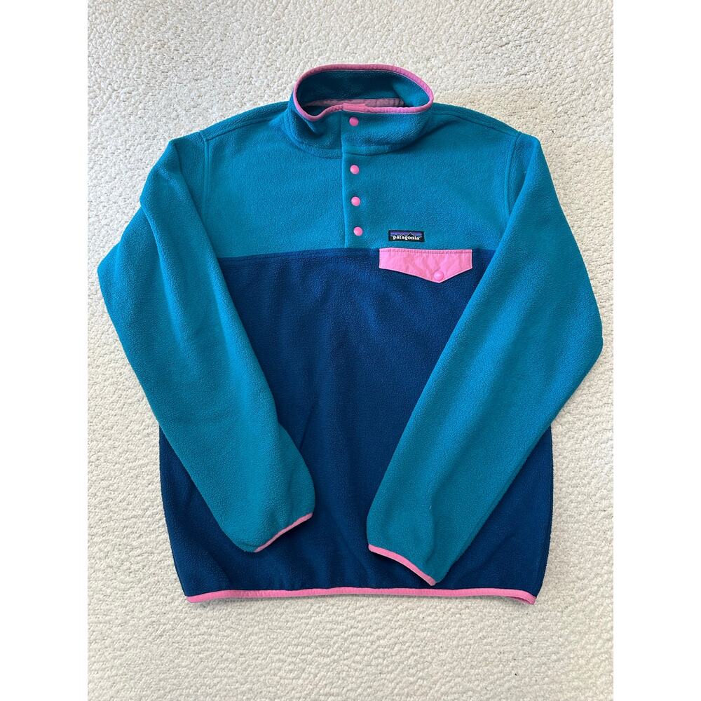 Patagonia Womens Lightweight Synchilla Snap-T Pullover Medium